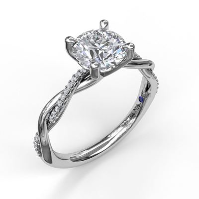 Fana S3901 Twist Diamond Ring