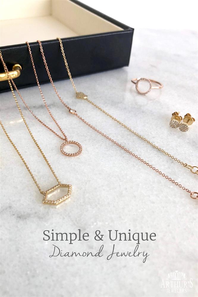 A simple and unique collection of Diamond Jewelry - Arthur’s