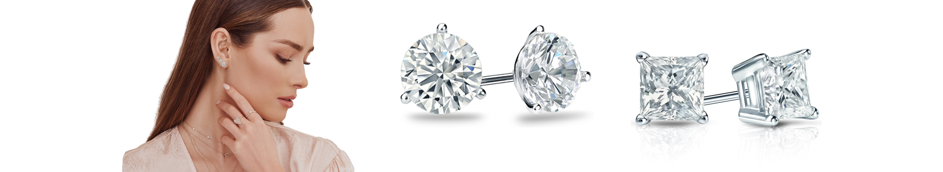 Picture for category DIAMOND STUD EARRINGS