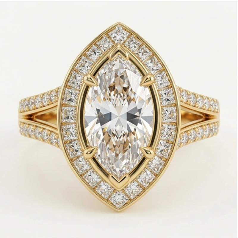 Marquise Halo Design