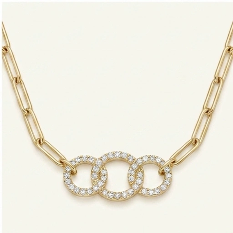 Paper Clip Necklace