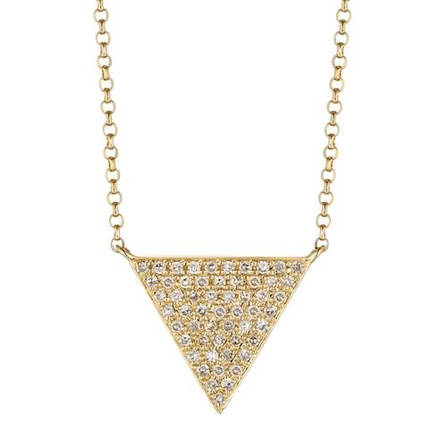 Arthurs Collection Yellow Gold Diamond Necklaces. Arthur's Jewelers