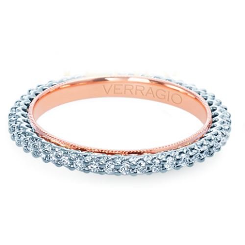 Verragio Diamond Rose Gold Womens Wedding Arthur's Jewelers