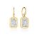 Tacori Allure Emerald Cut Diamond Earrings