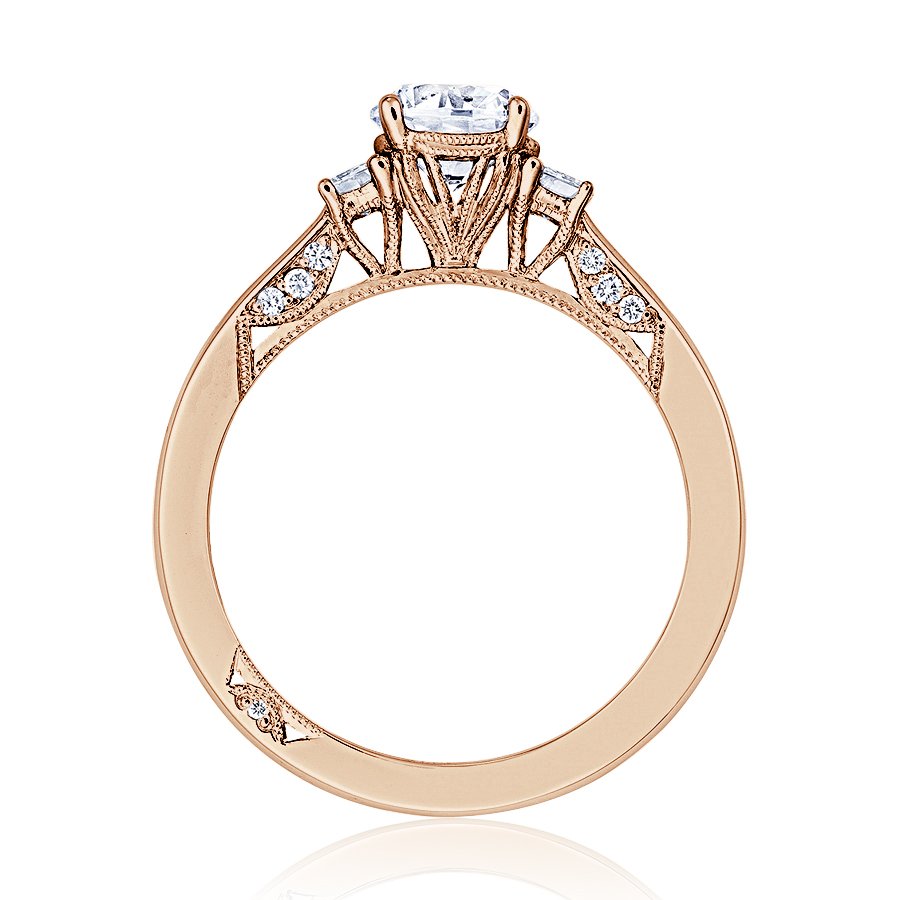 Tacori Three Stone 18K - White Gold Diamond Engagement Ring. Diamond ...