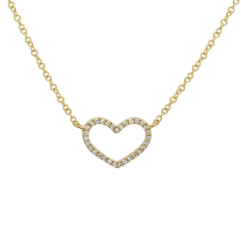 Arthurs Collection Yellow Gold Diamond Necklaces. Diamond Engagement ...