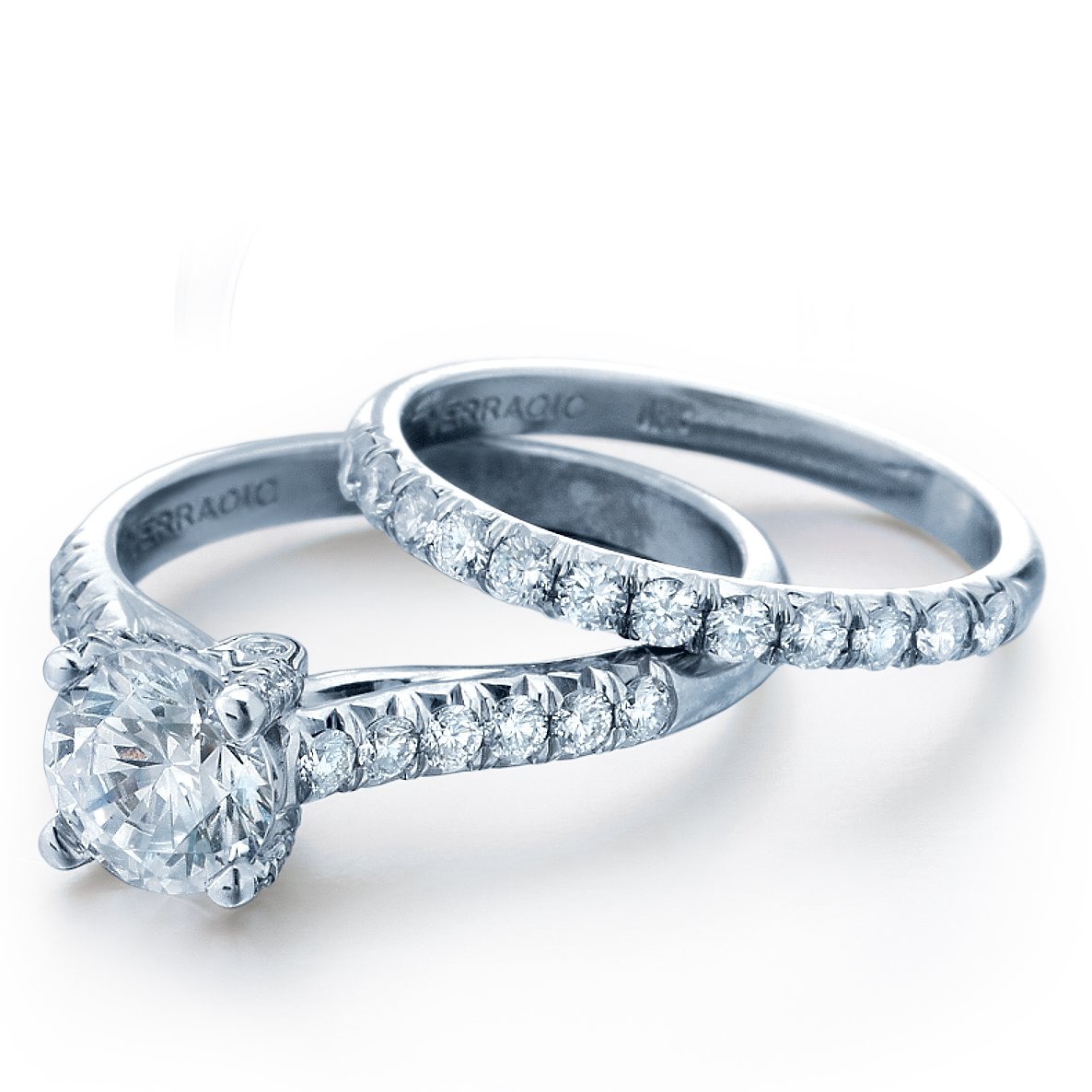 Verragio Vintage White Gold Diamond Engagement Ring. Designer ...