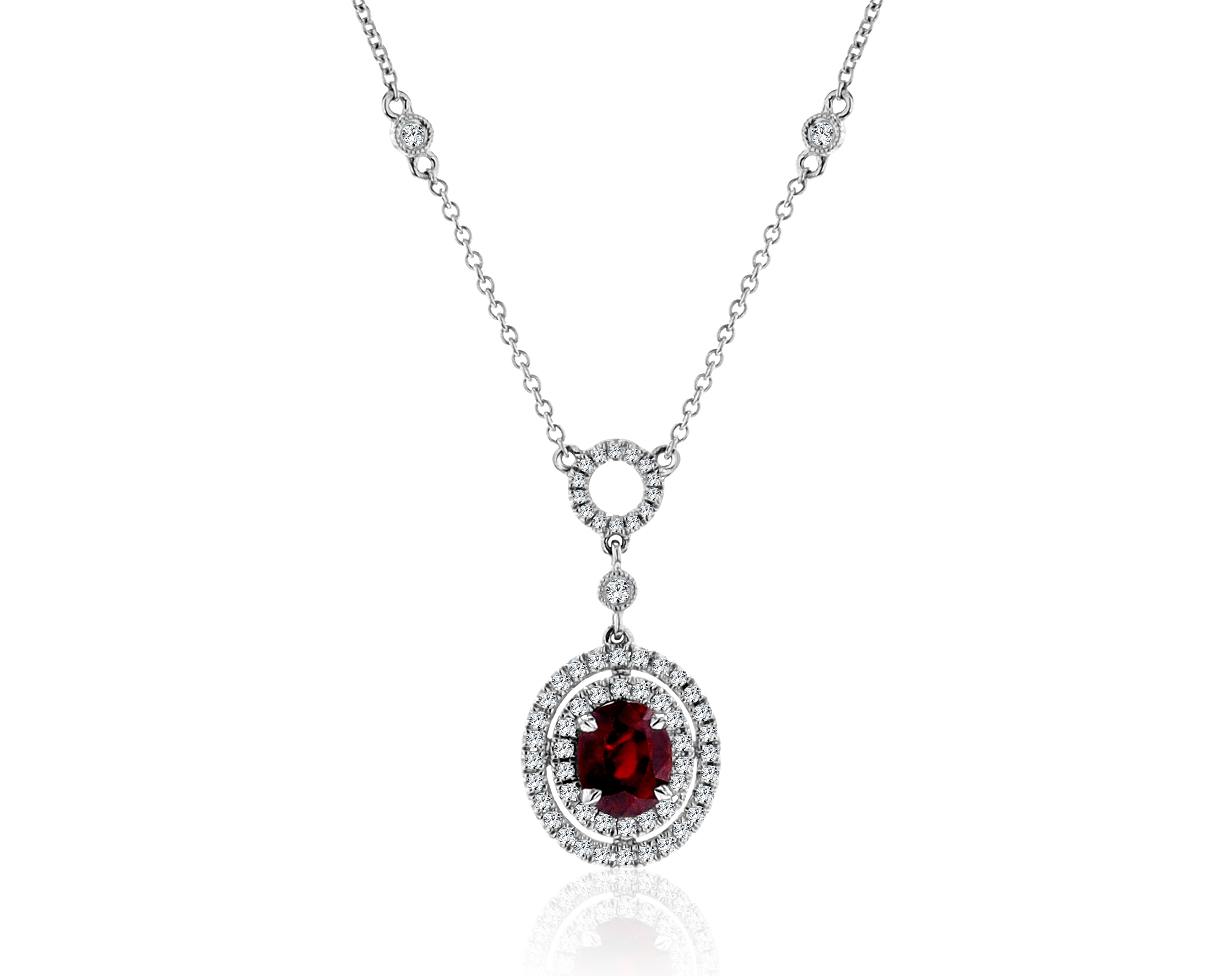 Arthurs Collection 18K White Gold Gemstone Arthur's