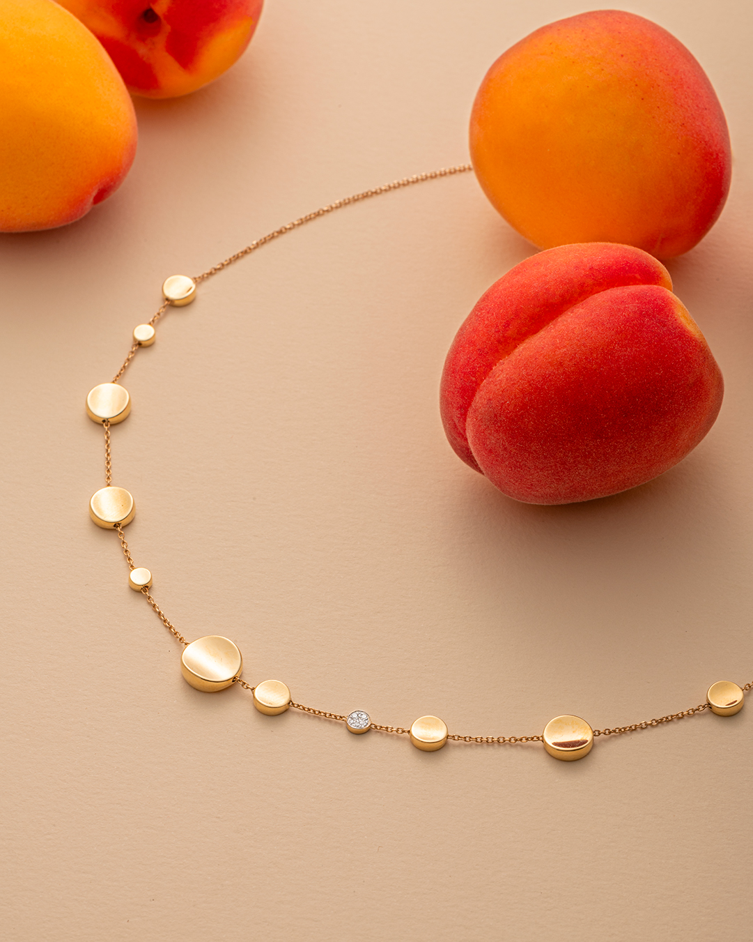 Chimento Yellow Gold Diamond Necklaces. Arthur's Jewelers - Twin