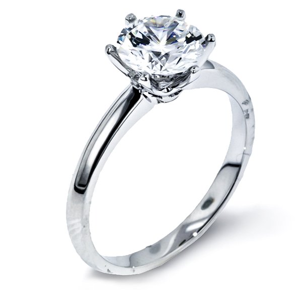 Arthurs Collection Solitaire White Gold Diamond Engagement Ring. Arthur ...